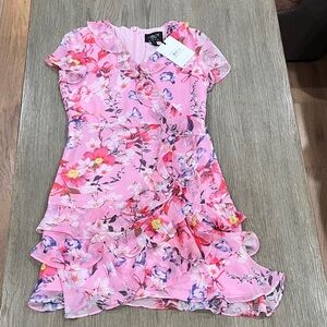 Bardot Junior Floral Pink Kids Dress